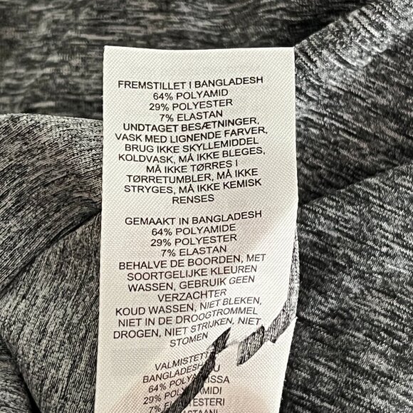 Gymshark Flex Seamless High Waist Gray Marl Leggings Small Workout Athleisure - Picture 7 of 9